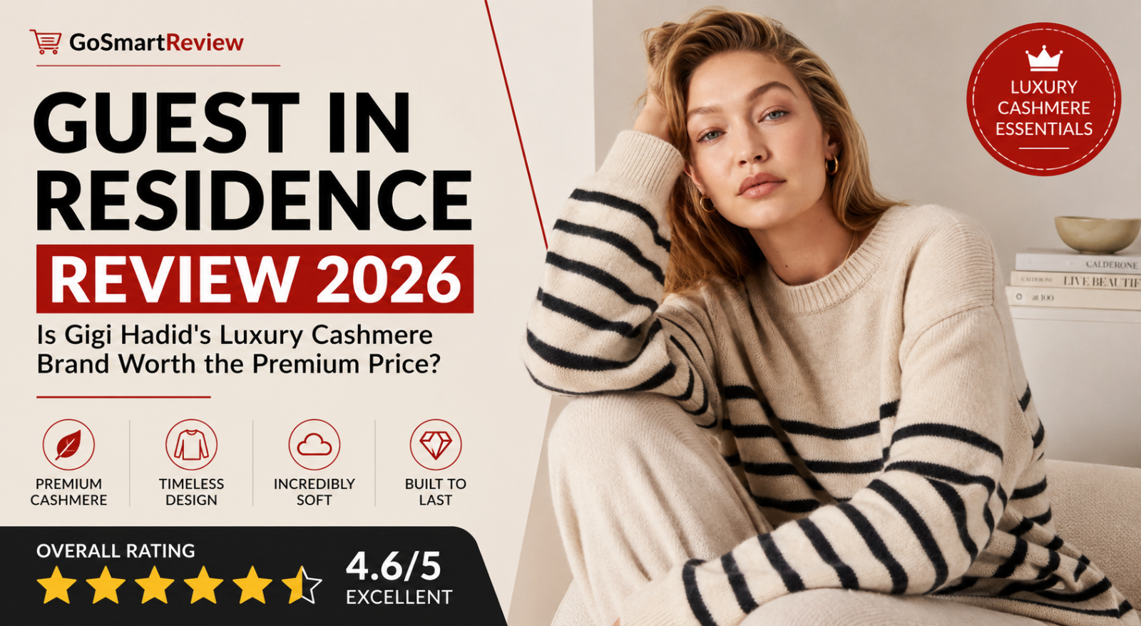Guest In Residence Review 2026: Is Gigi Hadid's Luxury Cashmere Brand Worth the Premium Price?