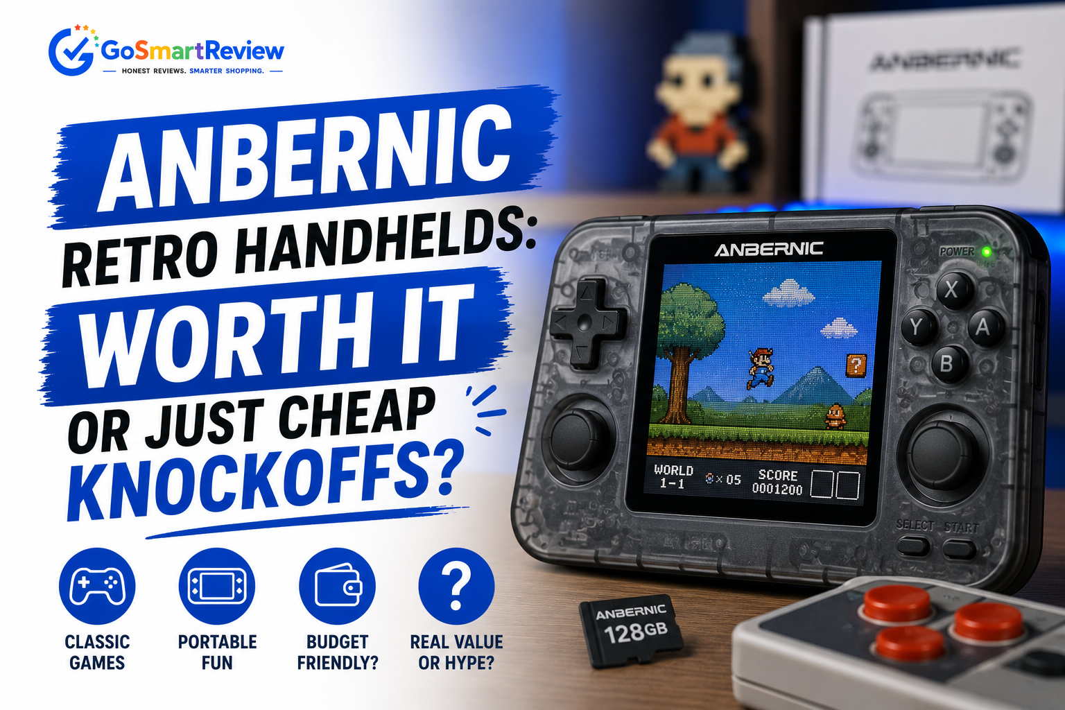 Are Anbernic's retro handhelds actually worth it, or just cheap knockoffs?
