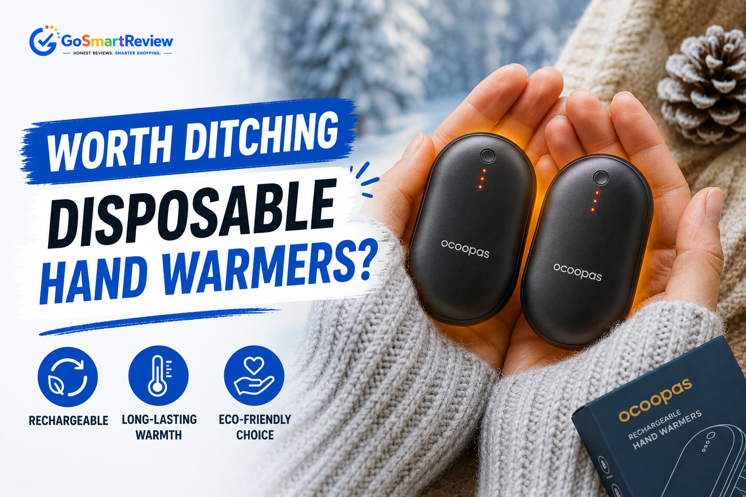 Are Ocoopa's rechargeable hand warmers actually worth ditching the disposables?