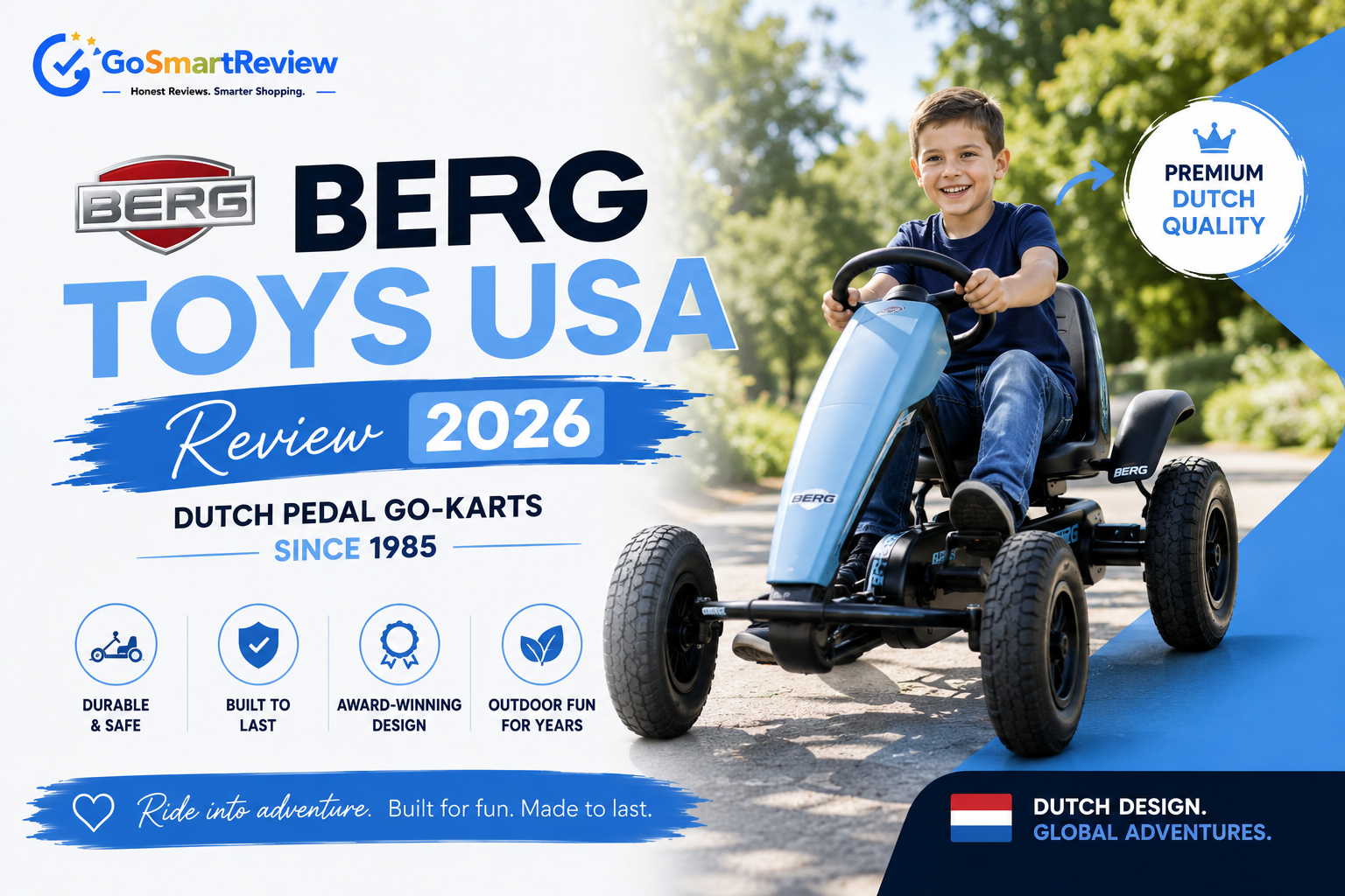BERG Toys USA Review — Dutch Pedal Go-Karts Since 1985
