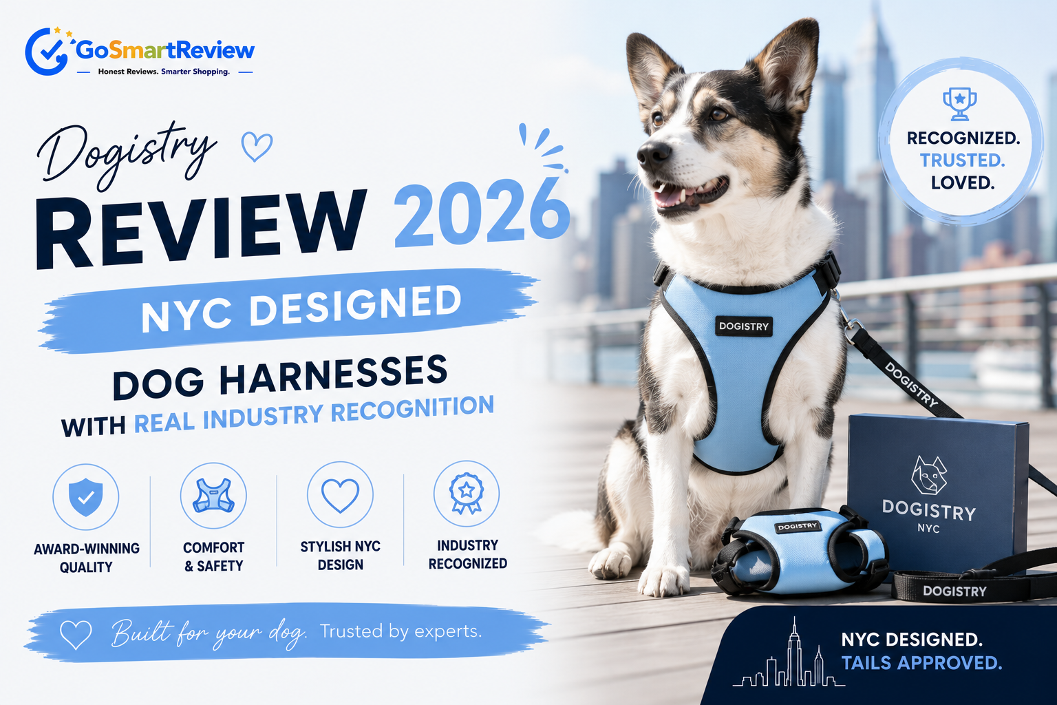 Dogistry Review — NYC-Designed Dog Harnesses with Real Industry Recognition