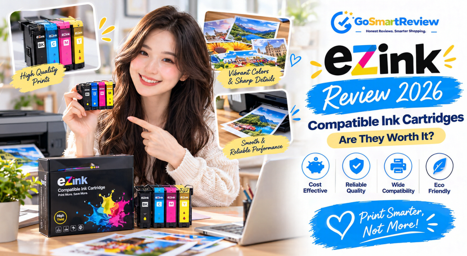 EZINK Review: Are Compatible Ink Cartridges a Smart Way to Cut Printing Costs?