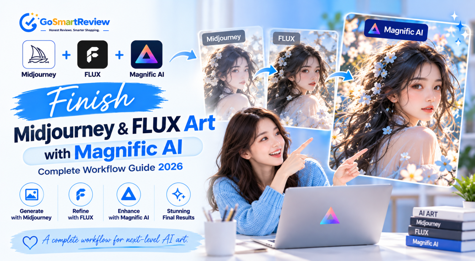 How to Finish Midjourney and FLUX Art with Magnific: An AI Artist's Workflow