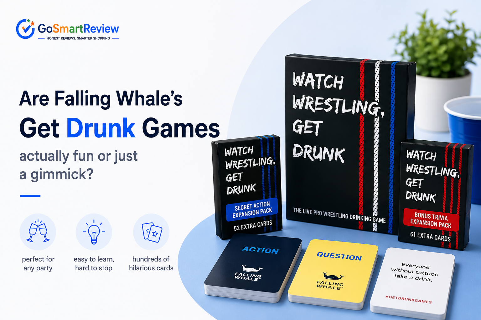 Are Falling Whale Games' "Get Drunk" games actually fun, or just a gimmick?