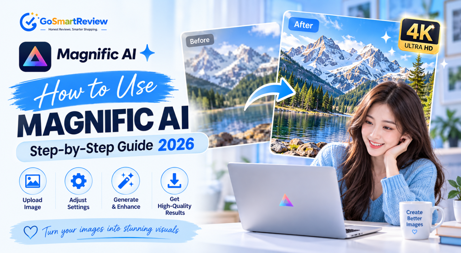 How to Use Magnific AI Upscaler: A Step-by-Step Guide for Beginners