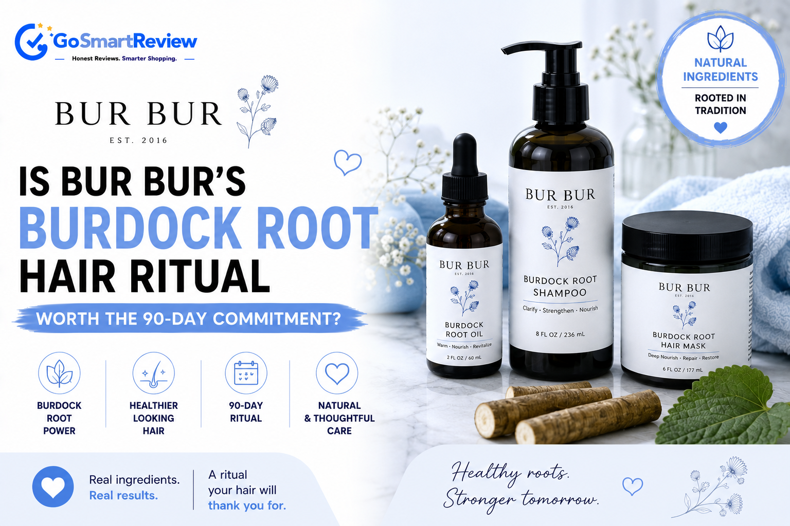 Is Bur Bur's burdock root hair ritual worth the 90-day commitment?