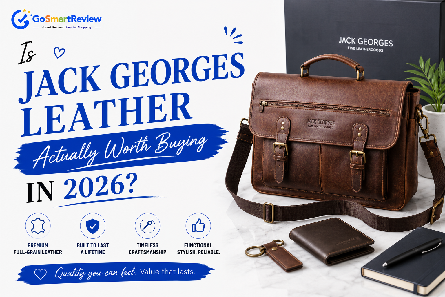 Is Jack Georges leather actually worth buying in 2026?