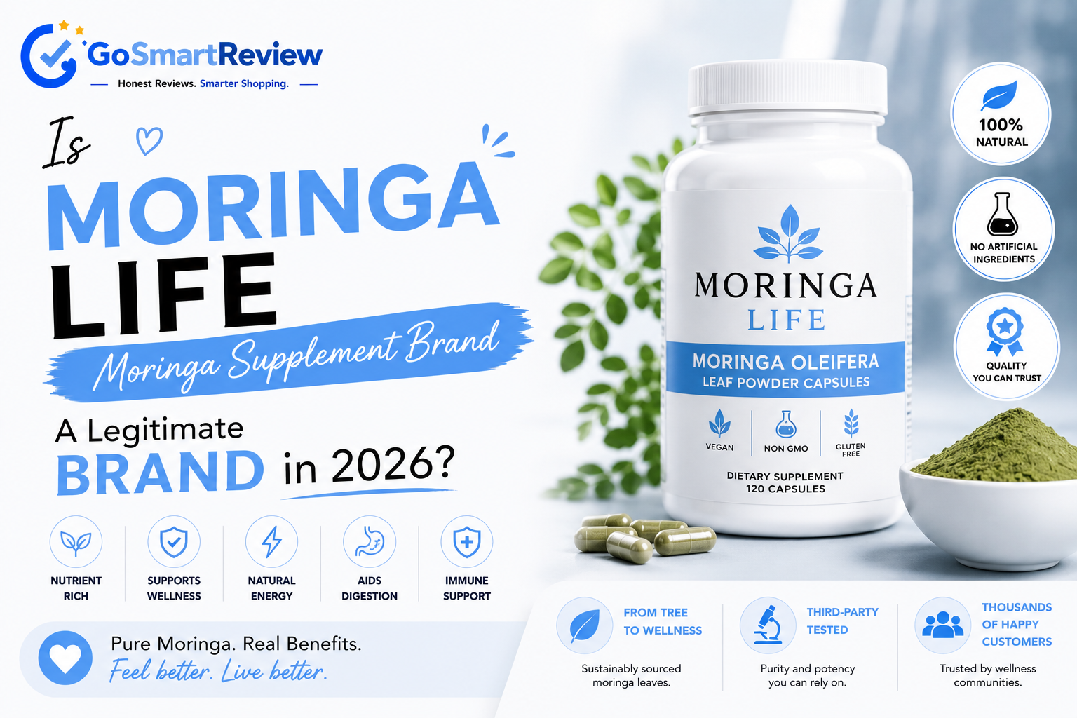 Is Moringa Life a legitimate moringa supplement brand in 2026?