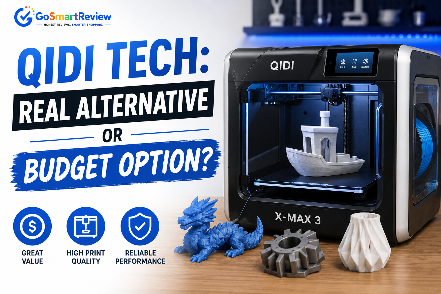 Is QIDI Tech a real alternative to Bambu Lab and Creality, or just the budget option?