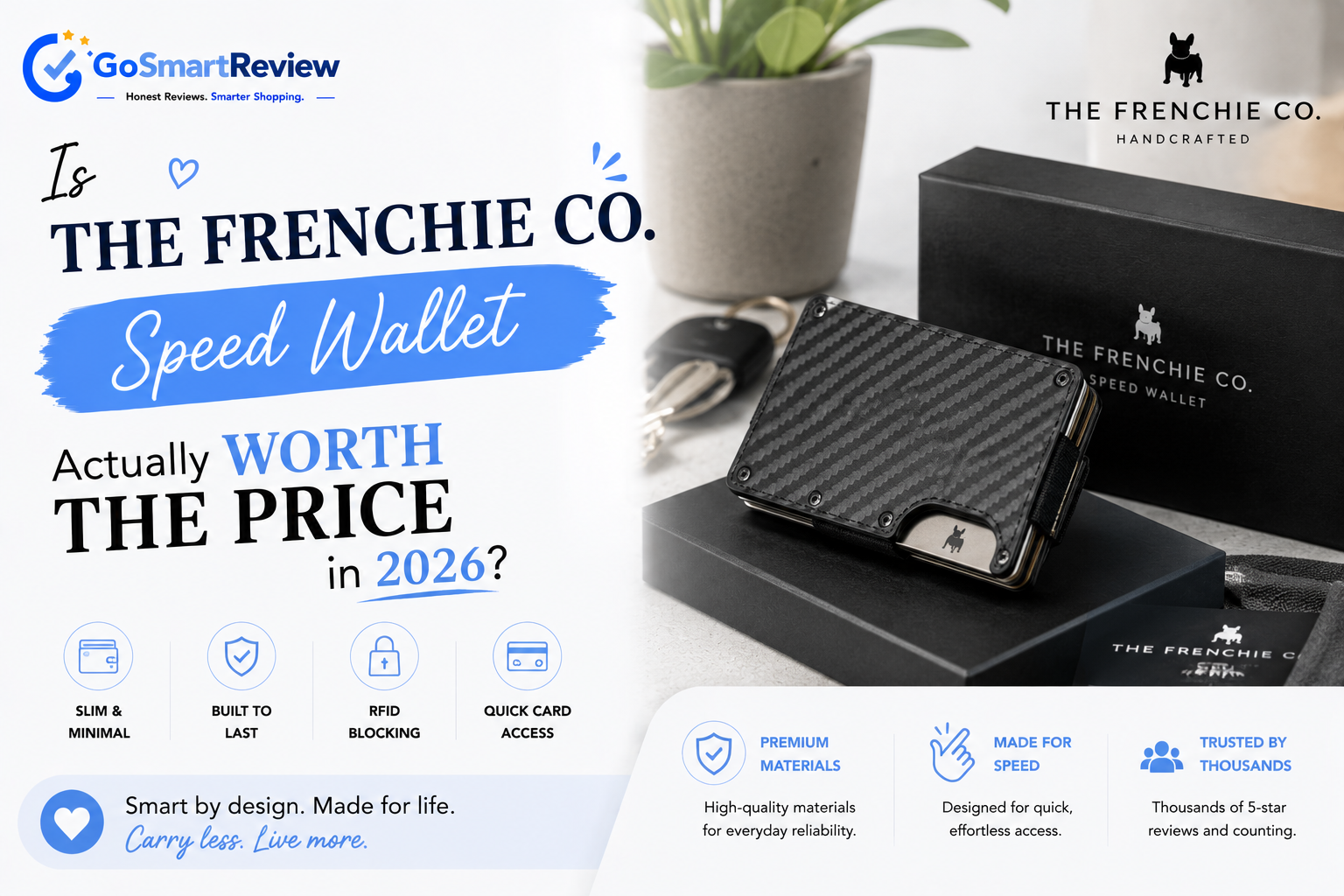 Is The Frenchie Co's Speed Wallet actually worth the price in 2026?
