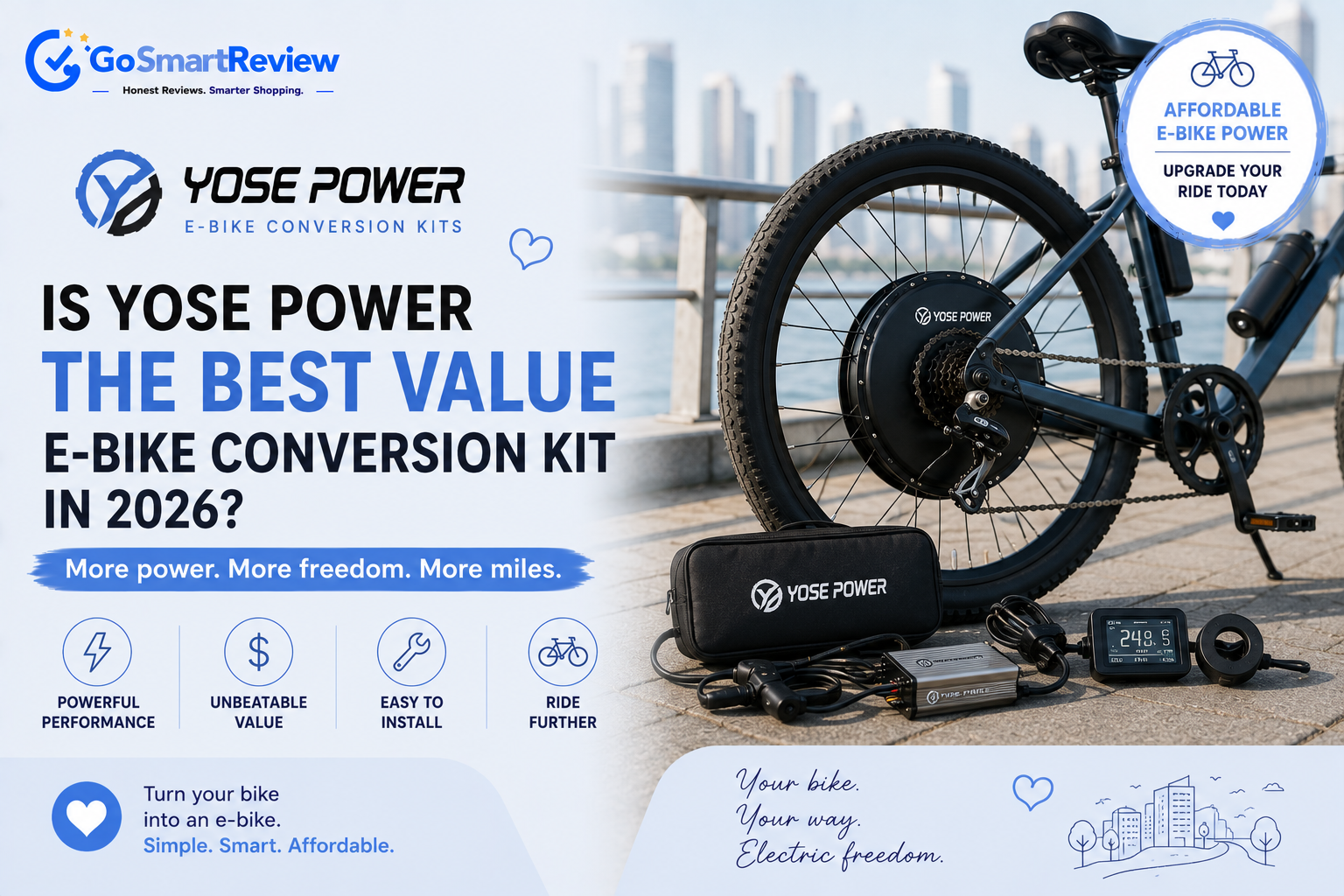 Is Yose Power the best value e-bike conversion kit in 2026?
