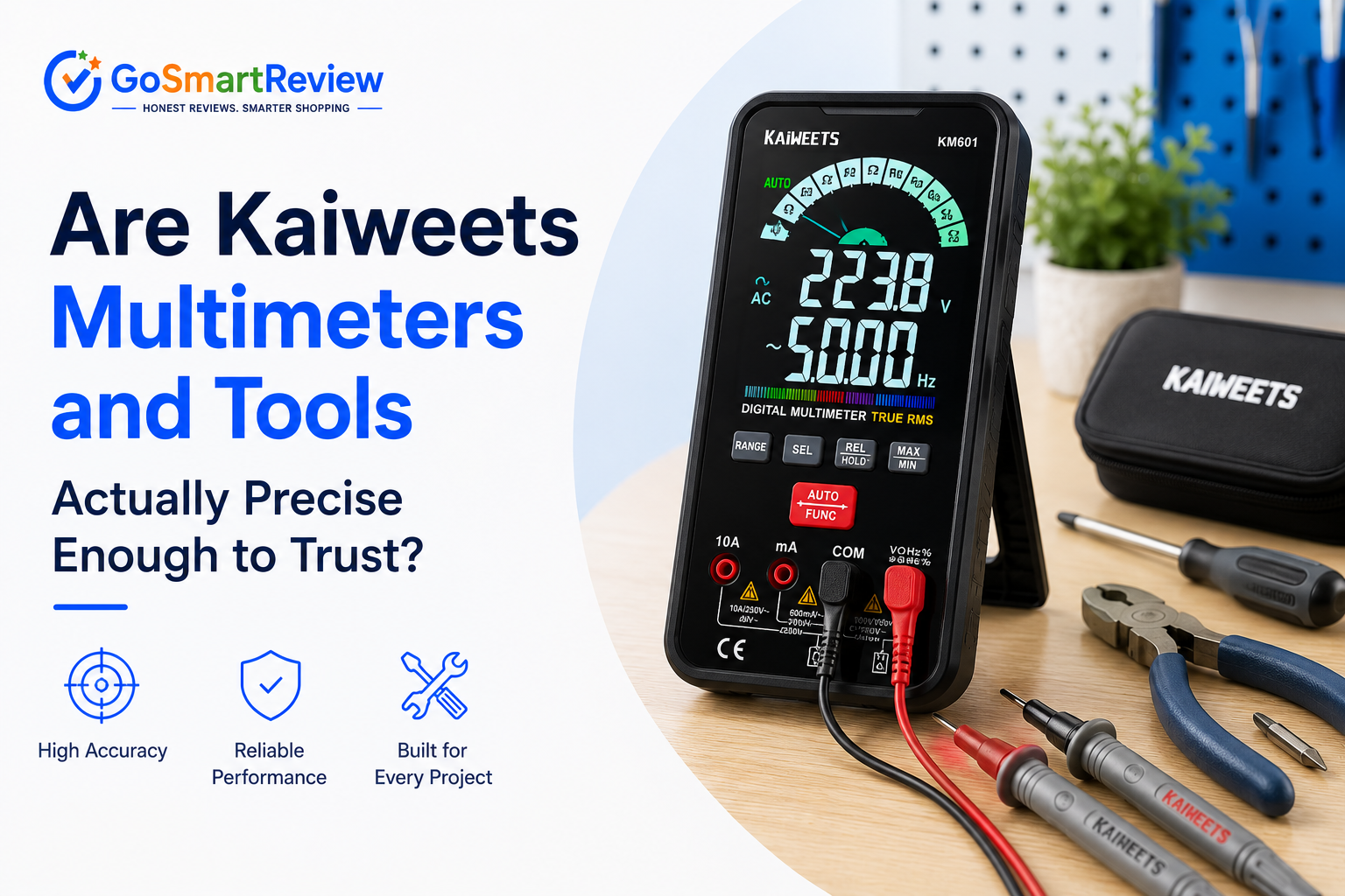 Are KAIWEETS multimeters and tools actually precise enough to trust?