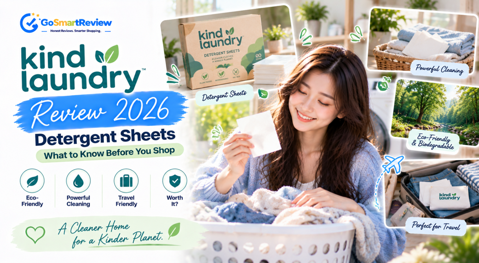 Kind Laundry Review: Do Laundry Detergent Sheets Really Clean as Well?