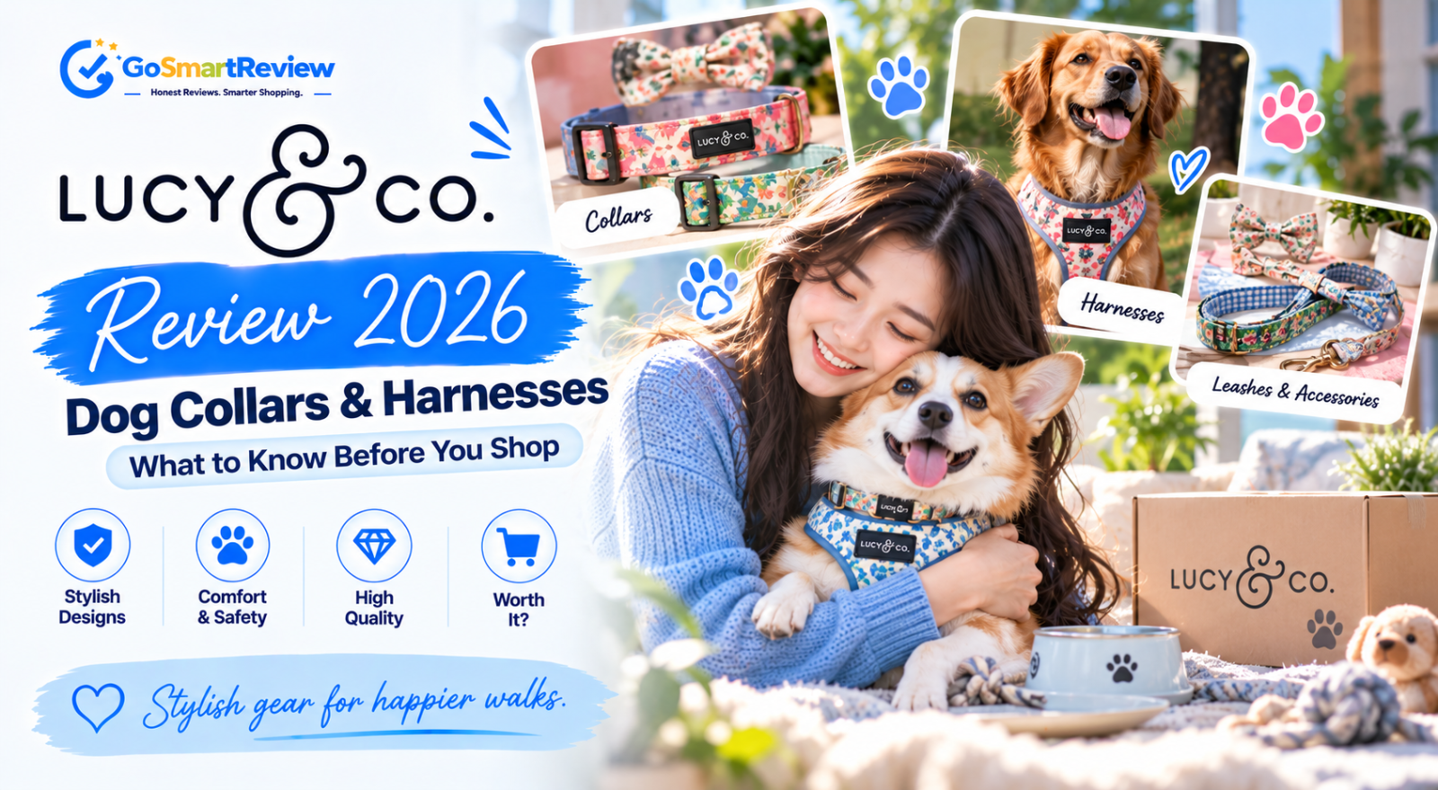 Lucy &amp; Co Review: Are These Matching Dog Collars, Leashes and Harnesses Worth It?