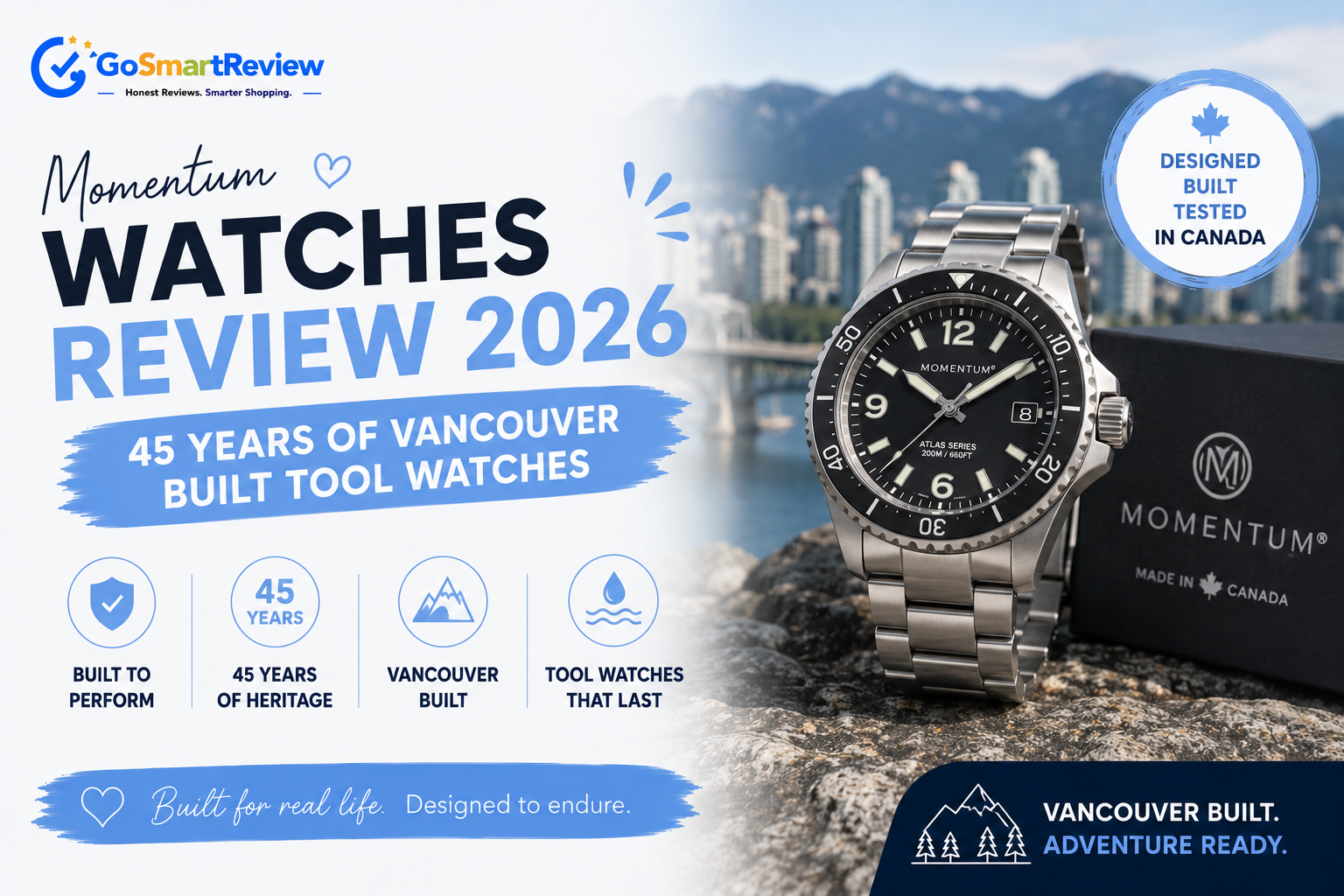 Momentum Watches Review — 45 Years of Vancouver-Built Tool Watches