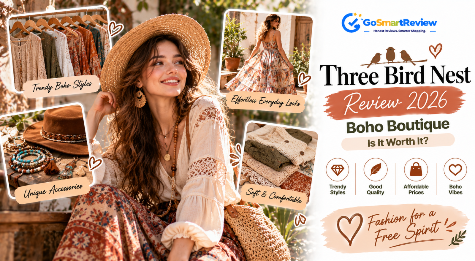 Three Bird Nest Review: Is the Boho Boutique Worth Ordering From?